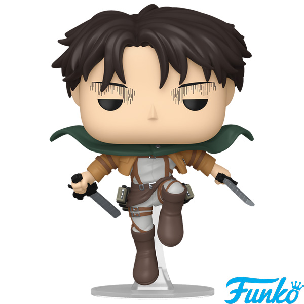 Funko POP #1625 Attack on Titan Battle Levi with Swords Exclusive Figure
